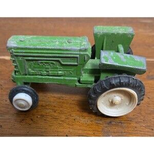 Tootsietoy Green Diecast Ford Farm Tractor 5" 1970s Vintage